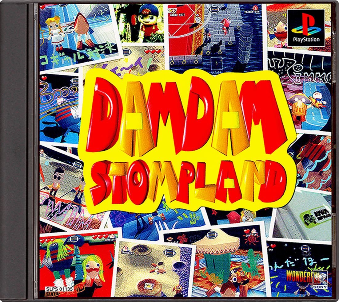 DamDam Stompland box art for Playstation